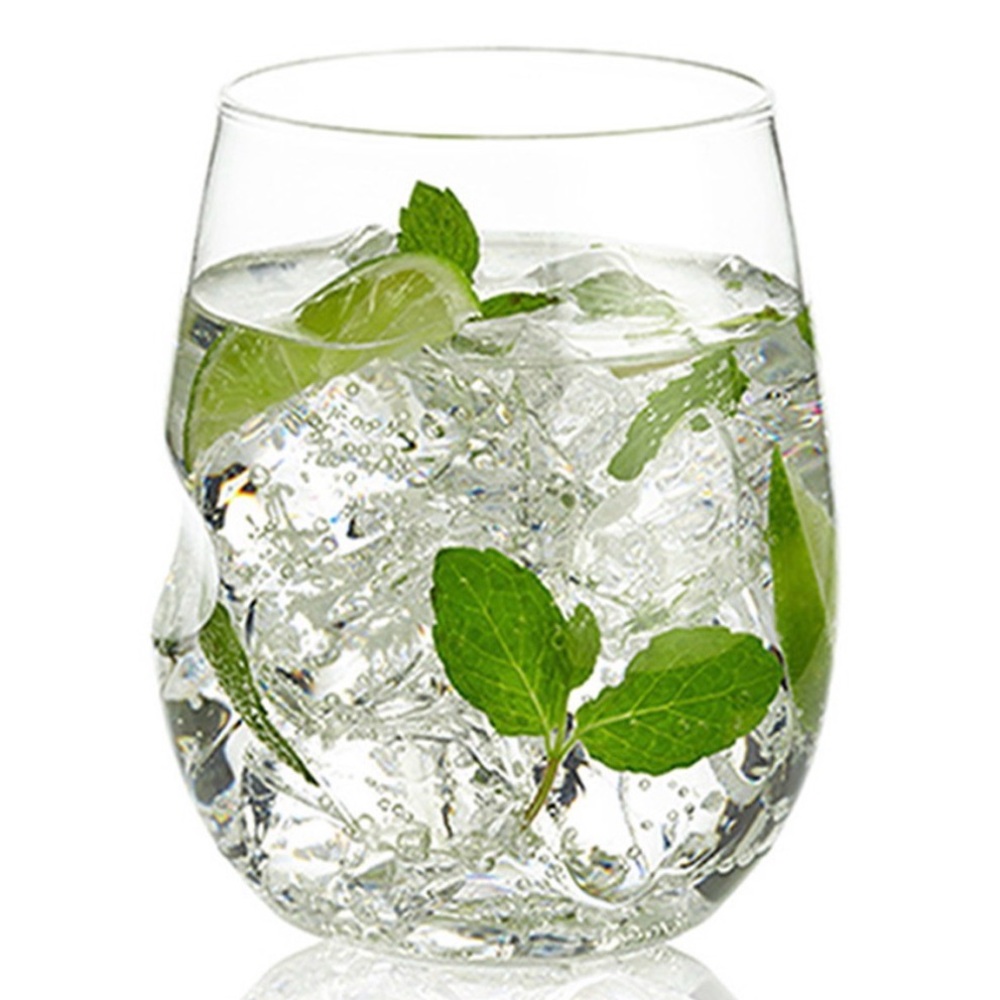 Govina 12oz.‎ Shatterproof Clear Stemless Glasses BPA Free Brand New